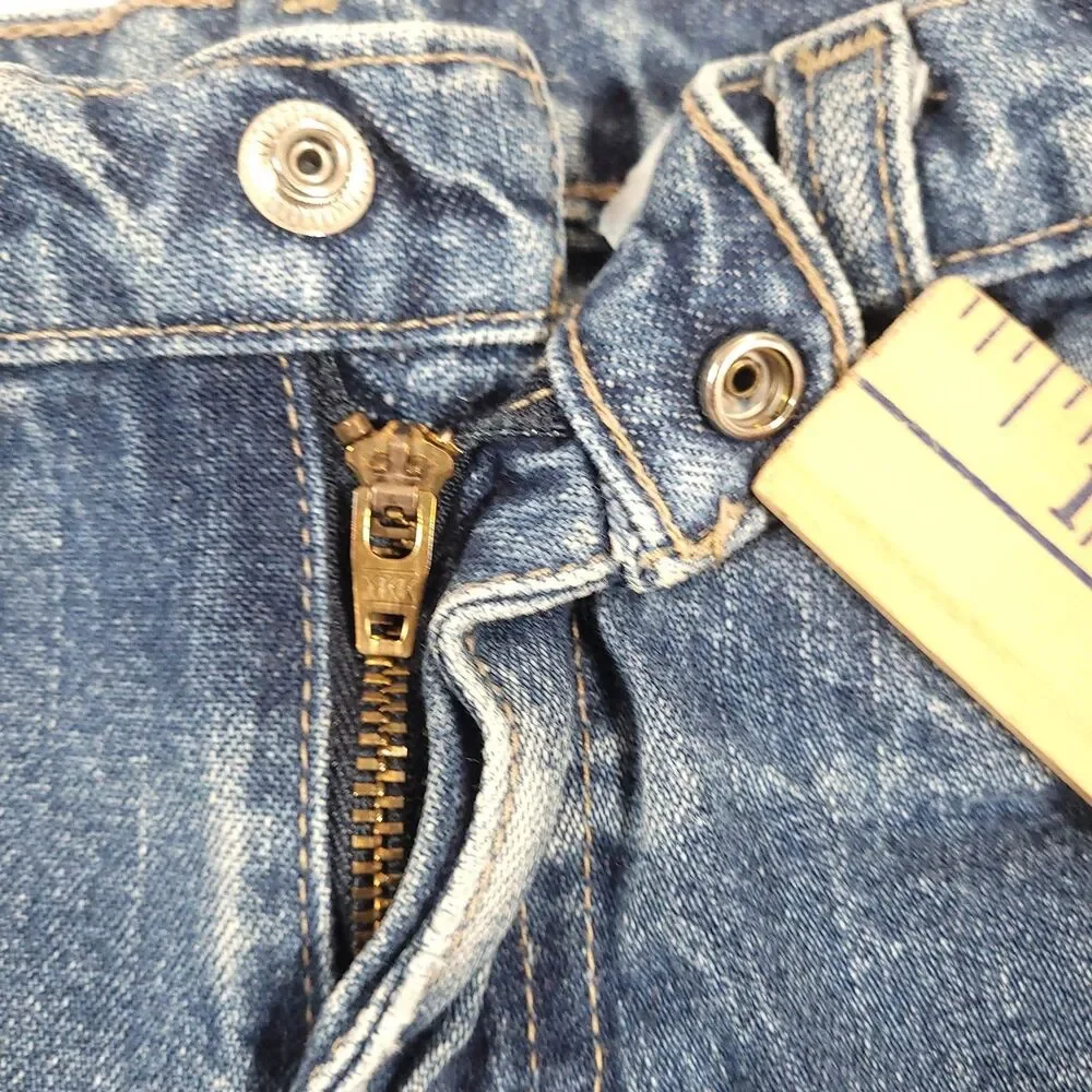 Baby Guess Vtg V back Carpenter Jeans 2T 2 years Denim Y2K 90s cargo GORP